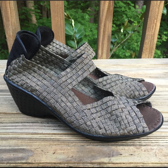 bernie mev open toe shoes